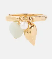 [Chloe] Chloé Chloé Shells faux pearl ring P gold
