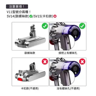 【deen Z】適用 Dyson 吸塵器電池 V11 SV14 戴森V11 SV14電池 V11電池(獨家一年保固 免費吸塵器健檢服務)