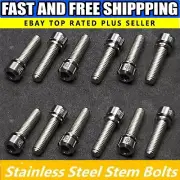 Stainless Steel STEM BOLTS MTB Road Hybrid BMX Bikes Cycles M5 5mm x 18mm Screw