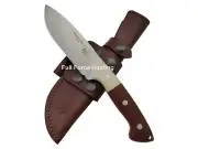 J&V Knives Axarquia Hunting Micarta Cocobolo Full Tang Fixed Blade Knife Camping