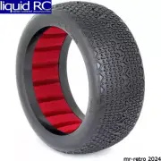 AKA Racing 14015CR 1/8 Buggy Typo Clay Tire w/ Red Insert 2
