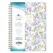 Blue Sky Tabbed Planner July 2025 - June 2026 Weekly Monthly Floral 5x8