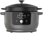 Instant Electric Round Dutch Oven, 6-Quart 1500W, From the Makers of Instant Pot