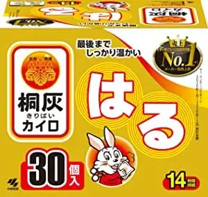 小白兔 暖暖包 桐灰 小林製藥 黏貼式 14h 暖包 貼式 日本製 持續14小時 一盒 30入