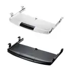 Keyboard Tray Under Desk Silent Slide Rail Multipurpose Pull Out Computer Drawer
