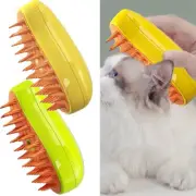 Pet Cat Dog Steam Brush Leave-On Essence Steamy Massage Brush Electric Spray