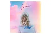 Crosley Record Storage Crate & Taylor Swift Lover 2P Vinyl Album Bundle