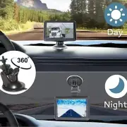 Car camera Magnetic Wireless Hitch Backup Camera with LCD Monitor