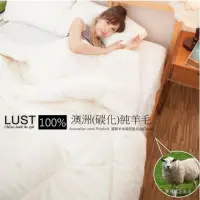 在飛比找momo購物網優惠-【LUST】美麗諾澳洲羊毛被100%澳洲進口/3.5公斤純羊