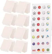 Yardwe Seaside Mahjong Game Set Tiles Sports Ball Theme Engaging Fun Games for Family Gatherings and Cognitive Development Activities