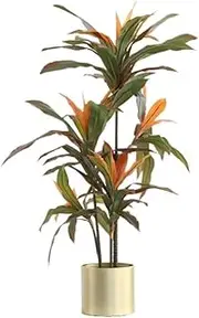 Artificial Trees Simulation Plant Artificial Tree in Pot Fake Tree Potted Plant for Living Room Home Bedroom Decoration Fake Tree (Size : 116cm)