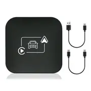 Wireless Carplay Android Auto Wireless Streaming Device for Car Carplay Ai Box Android 13 System Multimedia Black