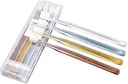 Baluue 8pcs Boxes Bristle Toothbrush Charcoal Toothbrush Soft Bristle Clear Handlel Toothbrush Toothbrushes for Children Clear Toothbrush Compact Head Home Toothbrushes Travel Toothbrush
