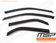 Visors Wind Deflector 4pcs Out-Channel Rain Guard For 17-18 Kia Forte K3 5 Door (for: Kia)