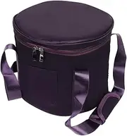 Abaodam Singing Bowl Storage Bag Portable Handbag for Music Bowls with Inner Pad and Lightweight Design for Easy Transport and Ideal for Travel and Storage
