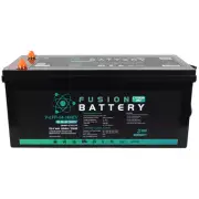 24V 160AH Fusion Lithium Deep Cycle Solar Caravan Marine UPS LiFePO4 EV Battery