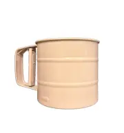 Flour Sifter- - Operated Flour Sifter, Handheld Sieve Flour Strainer, Fine Kitc
