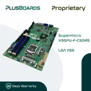 NEW Supermicro X9SPU-F-CS045 LGA 1155 Server Board for E3-1200 v2 2nd Gen i3 CPU