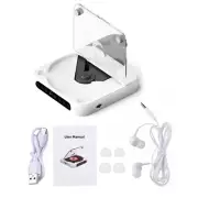 Mini Portable 5V2A CD Player Bluetooth 5.3 Home Audio With Earphone Speaker