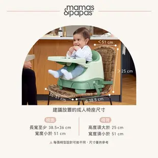 英國 mamas & papas 三合一養成椅-附玩樂盤(多色可選)兒童餐椅|攜帶餐椅【麗兒采家】