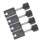 1 Set Of 4 Pcs Headless Bass Guitar Bridge String Saddles for Headless Bass7201