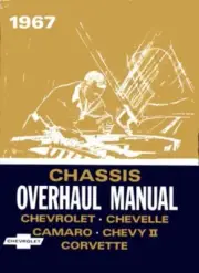1967 Chevrolet Unit Repair Overhaul Rebuild Manual Book Engine Drivetrain Guide