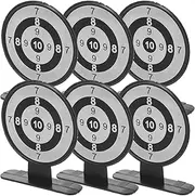 KOMBIUDA 10pcs Wear Resistant Plastic Boards for Outdoor Playthings for Family Games and Daily Practice Present for Childrens Activities