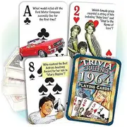 Flickback 1964 Trivia Playing Cards