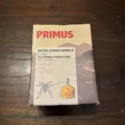Primus Ultra Spider Stove II P-155S Camping Gas Outdoor Compact Portable New