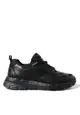 Prada Black Mesh Panel Low Top Twist Trainers Sneakers Shoes