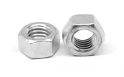 7/16"-20 Fine Thread Grade 5 Finished Hex Nut Zinc Plated