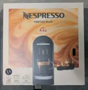Nespresso VertuoPlus Coffee and Espresso Machine by De'longhi, Black Matte NEW!