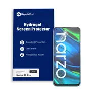 Realme Narzo 20 Pro Compatible Premium Hydrogel Screen Protector With Full Coverage Ultra HD