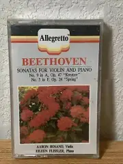 Allegretto Beethoven Sonatas Cassette - Factory Sealed