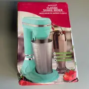 NWT Brentwood Classic Milkshake Maker SM-1200B Turquoise 15 oz