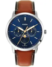 [Fossil] Neutra Minimalist Brown Analogue Watch FS5903