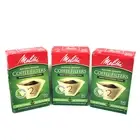 Melitta Coffee Filters #4 Natural Brown 3 Packs Of 100 Brand New Sealed