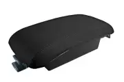 Console Lid Pull Over Armrest Cover Leather for Lincoln MKX 2007-2010 Black