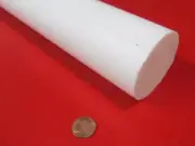 Teflon PTFE Virgin White Rod (2 1/4") 2.25" Diameter x 72" Long, 1 Unit Extruded