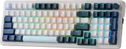 Redragon K686 PRO 98 Keys Wireless Gasket RGB 3-Mode Mechanical Noise Dampening Gaming Keyboard Hot-Swap in Linear Red Switch , Blue Himmel Color