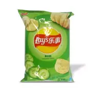 Lay's Potato Chips, Cucumber Flavor 70 g China