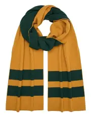 [MJ Bale] Harrison Knit Scarf in Gold Green