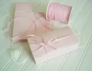 Pink Favor Box Bakery Boxes - ( 12) 1/2 lb Candy Boxes for Party Favors, Cookie