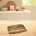 Wood Cutting Board Portable Cheese Serving Platter for Fruit Steak Cheese
