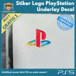 買 5 送 1 PS5 PLAYSTATION 5 貼紙底襯徽標貼花板皮膚 PS5