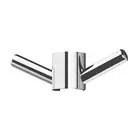 Phoenix Round Vertical Rail Hook for Heated Towel Rail Bar Chrome 650-8780-00