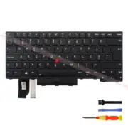Portuguese Backlit Keyboard for Lenovo ThinkPad L14 (type 20U5,20U6)