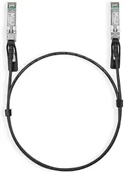 TP-Link TL-SM5220-1M | 1 Meter/ 3.3 Feet 10G SFP+ Direct Attach Cable (DAC) | Passive Twinax Cable | 10GBASE-CU SFP+ to SFP+ Connector | Plug and Play | LC Duplex Interface (US Version)