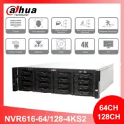 Dahua NVR616-64/128-4KS2 64CH/128CH 16SATA 4K NVR 3U Network Video Recorder