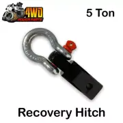 Recovery Receiver Hitch D-Ring Shackle Tow Bar 5 Ton WLL 5000kg Capacity 4X4 4WD
